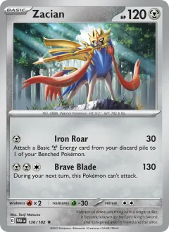 Zacian, Paradox Rift 136/182