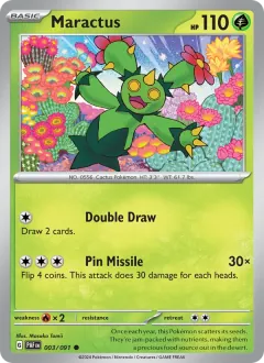 Maractus, Paldean Fates 003/91