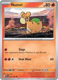 Numel, Paldean Fates 011/91