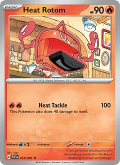 Heat Rotom, Paldean Fates 013/91