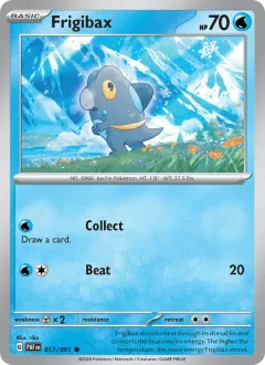 Frigibax, Paldean Fates 017/91