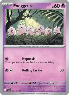 Exeggcute, Paldean Fates 023/91