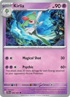 Kirlia, Paldean Fates 028/91