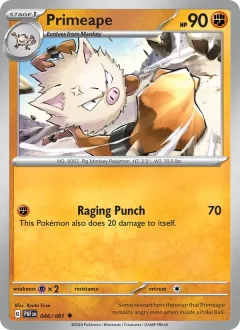 Primeape, Paldean Fates 046/91