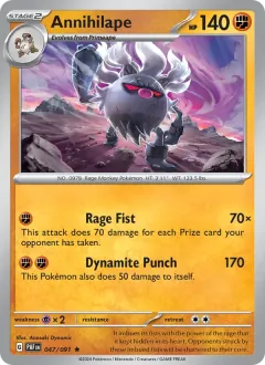 Annihilape, Paldean Fates 047/91
