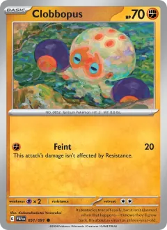 Clobbopus, Paldean Fates 051/91