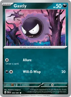 Gastly, Paldean Fates 055/91
