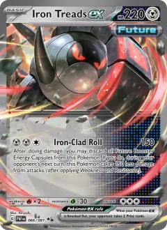 Iron Treads ex, Paldean Fates 066/91