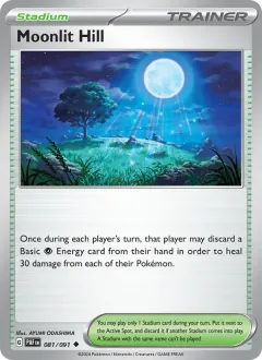 Moonlit Hill, Paldean Fates 081/91