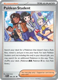 Paldean Student, Paldean Fates 086/91