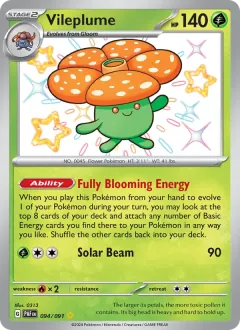 Vileplume, Paldean Fates 094/91