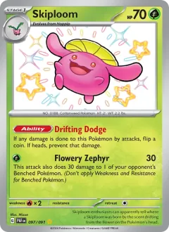 Skiploom, Paldean Fates 097/91