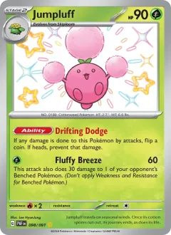 Jumpluff, Paldean Fates 098/91