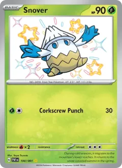 Snover, Paldean Fates 100/91