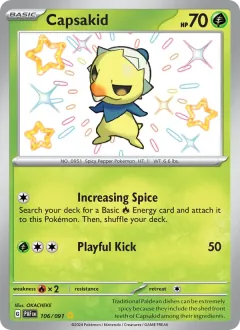 Capsakid, Paldean Fates 106/91