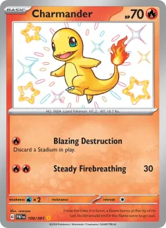 Charmander, Paldean Fates 109/91