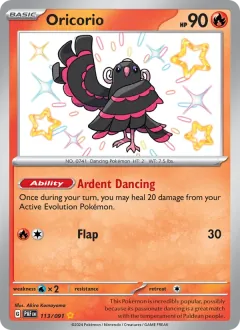 Oricorio, Paldean Fates 113/91
