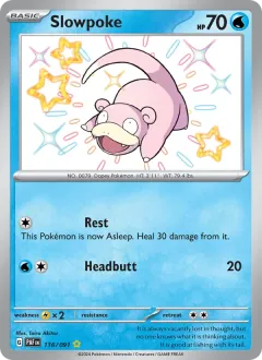 Slowpoke, Paldean Fates 116/91