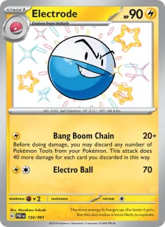 Electrode, Paldean Fates 134/91
