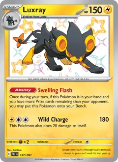 Luxray, Paldean Fates 137/91
