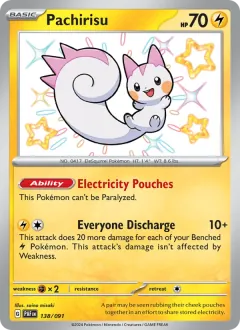 Pachirisu, Paldean Fates 138/91