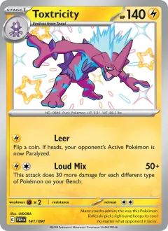 Toxtricity, Paldean Fates 141/91