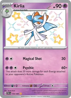Kirlia, Paldean Fates 154/91