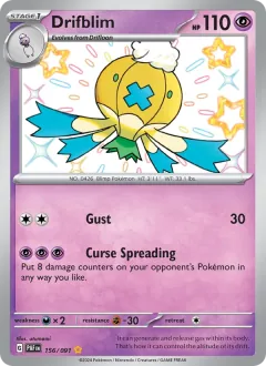 Drifblim, Paldean Fates 156/91
