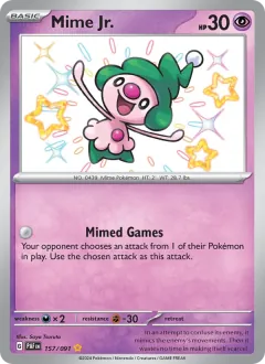 Mime Jr., Paldean Fates 157/91