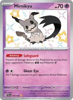 Mimikyu, Paldean Fates 160/91