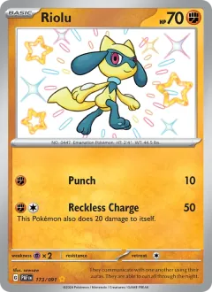 Riolu, Paldean Fates 173/91