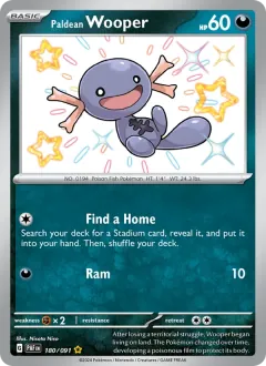 Paldean Wooper, Paldean Fates 180/91