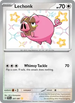 Lechonk, Paldean Fates 207/91