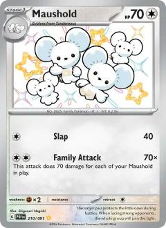 Maushold, Paldean Fates 210/91
