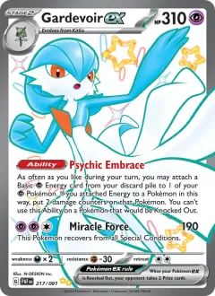 Gardevoir ex, Paldean Fates 217/91