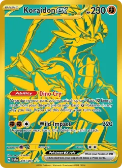 Koraidon ex, Paldean Fates 245/91