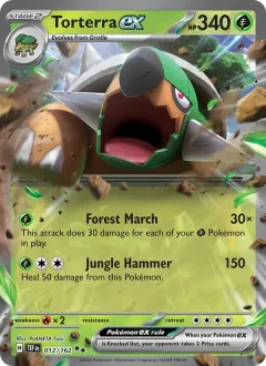 Torterra ex, Temporal Forces 012/162