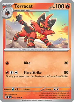 Torracat, Temporal Forces 033/162