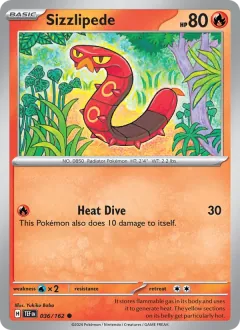 Sizzlipede, Temporal Forces 036/162