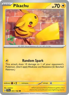Pikachu, Temporal Forces 051/162
