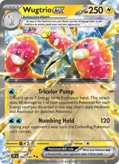 Wugtrio ex, Temporal Forces 060/162