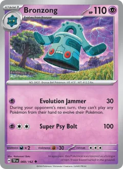 Bronzong, Temporal Forces 069/162