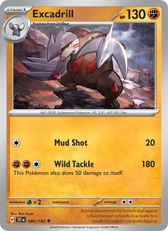 Excadrill, Temporal Forces 086/162