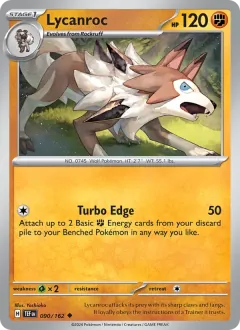 Lycanroc, Temporal Forces 090/162