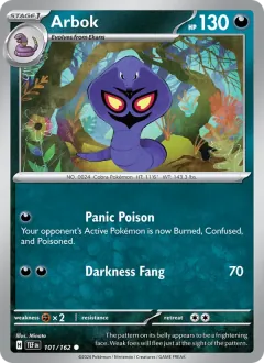 Arbok, Temporal Forces 101/162