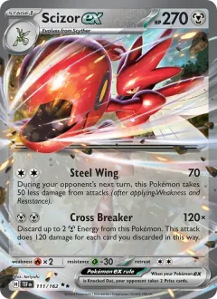 Scizor ex, Temporal Forces 111/162