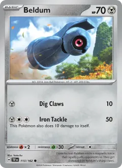 Beldum, Temporal Forces 113/162