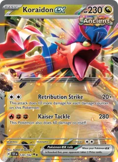 Koraidon ex, Temporal Forces 120/162