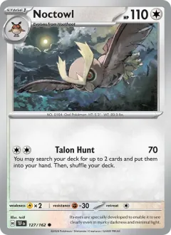 Noctowl, Temporal Forces 127/162