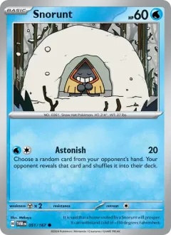 Snorunt, Twilight Masquerade 051/167